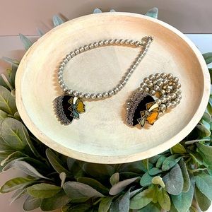 Native American Jewelry Set Necklace and Bracelet